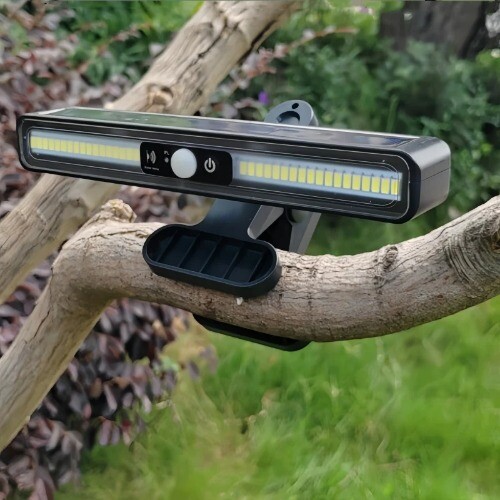 Luces solares de jardín para exteriores impermeables lámpara LED de conducción humana para paisaje