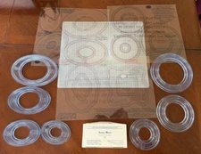 Creative Memories Cutting System Templates Shapes Mat and NEW Antique Blades