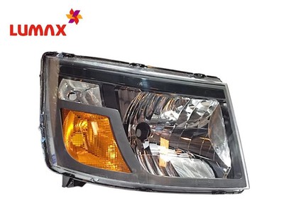 Lumax Scheinwerfer mit Motor für Mahindra Supro Chrom (2015-JETZT) rechte Seite