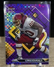 2024 Topps Composite Chris Samuels Purple Checkerboard Refractor /75 Washington