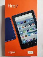 Amazon Fire 7 12th Gen. 16GB , Wi-Fi, 7" - Denim (Lockscreen Ad-Supported)