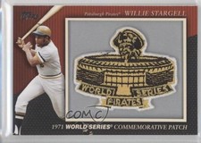 2010 Topps Manufactured Commemorative Willie Stargell #MCP-25 Patch HOF 2d7