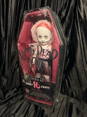 Living Dead Dolls Tina Pink Series 28 LDD Sealed New Mezco Doll sullenToys