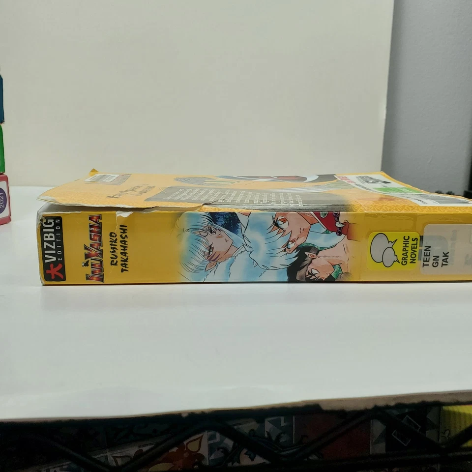 Inuyasha Vizbig Edition 3-in-1 Manga Omnibus Books Vol 6 9 11 13 17 English - Image 3 of 4