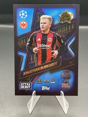 Jonathan Burkardt Star Ballers Match Attax 2025/2026 Frankfurt Topps 25/26 #SB 4