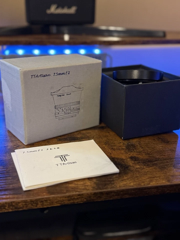 TTartisan 7.5mm F2.0 APS-C MF Fisheye Lens for Sony E Canon RF EF-M XF Z M43 L - Image 4 of 4