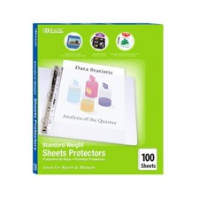 Sheet Protectors Standard Weight Top Loading 100/Box 2131