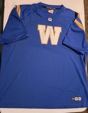 New Era Winnipeg Blue Bombers Home CFL Football Jersey Size 4XL Adult