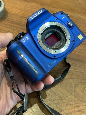 LUMIX G2 ミラーレス一眼 青　TAMRON 28-80レンズ付 LUMIX G2 Mirrorless Camera Blue with TAMRON 28-80mm Zoom Lens | eBay