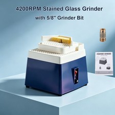 Stained Glass Grinder Bit Glass Art Grinding Machine Stain Glass Tool 4200R/Min