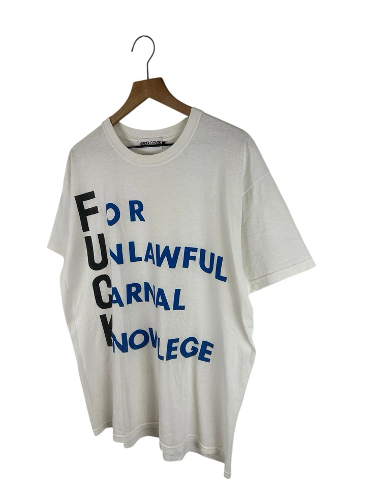 Vintage Undercover F**K  Print T-Shirt - Image 2 of 4