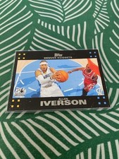 2007-08 Topps Allen Iverson #33 NUGGETS HOF - FREE SHIPPING