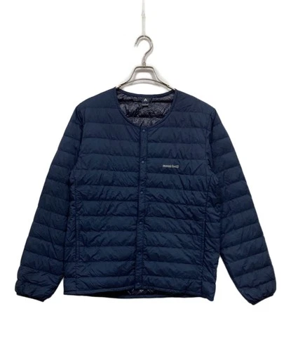 Montbell Superior Down Round Neck Jacket Men's Size L Navy - product listing photo