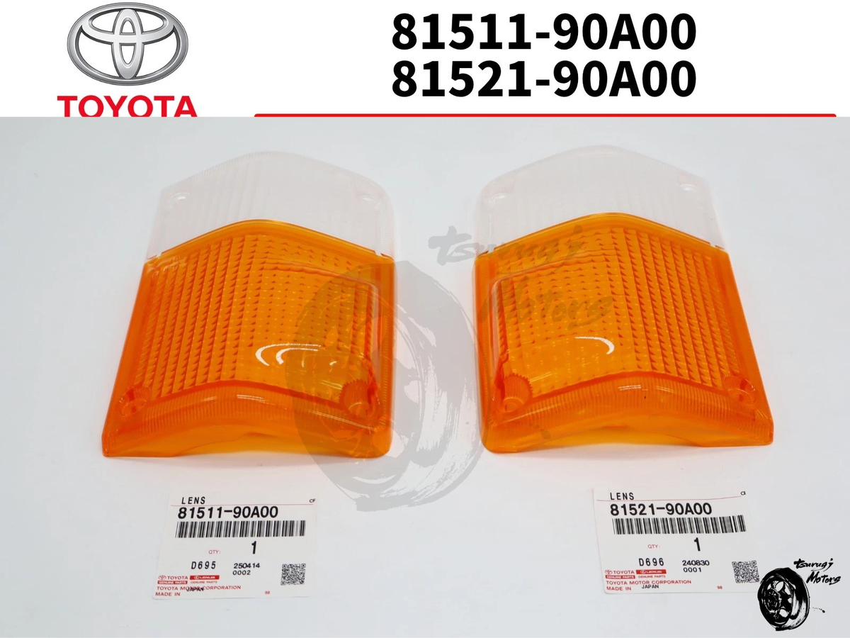 Toyota LAND CRUISER 85-87 LEFT & RIGHT SET FRONT TURN SIGNAL LAMP