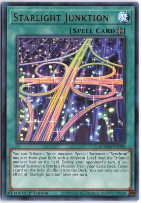 Yugioh - Starlight Junktion MAGO-EN095 1st Edition - Maximum Gold