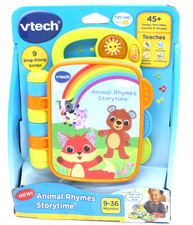 VTech Animal Rhymes Storytime Book  Light-Up Music Toy for Ages 9  36 Months
