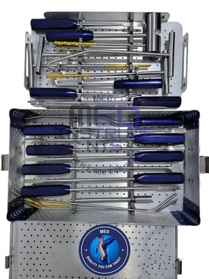 Orthopedic Bone Cement Removal Instruments Set With Box Top Quality