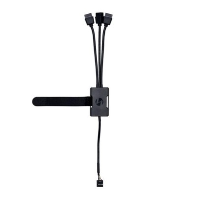 Lian LIANLI USB 2.0 Hub, 1 to 3 HUB, Supports UNI Fan Series Controller, 9... 