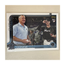Golden Mirror Topps 2025 Series 2 Griffin Conine RC !#447 Miami Marlins Baseball