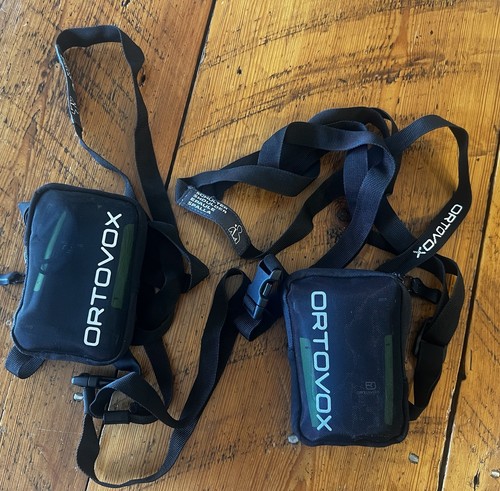 Pair of Ortovox S1+ transceivers; Includes Cases