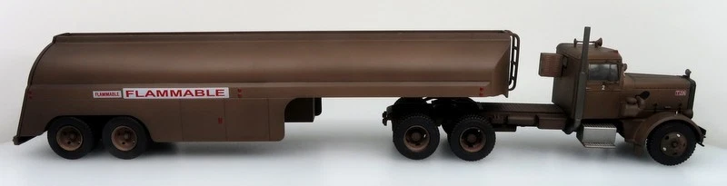 1955 Peterbilt 281 "Needlenose" Tractor & Tanker Trailer: From the Movie "Duel" - Image 3 of 4