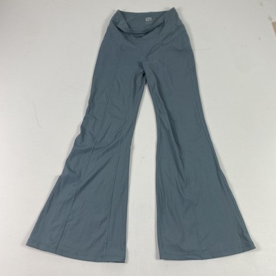 JoyLab Leggings Womens Small Blue Flare Ankle Yoga Pants Stretch Gym Pockets