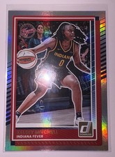 Panini Donruss 2025 WNBA Kelsey Mitchell Holo Base Set #19 Indiana Fever
