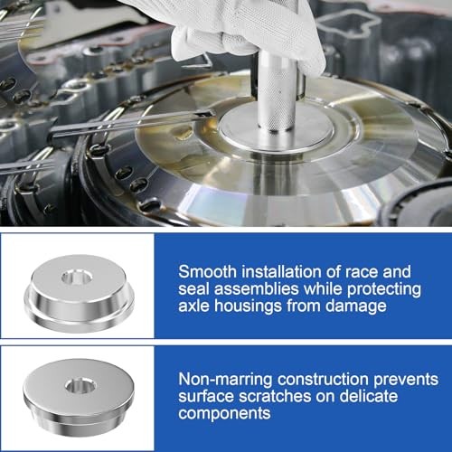 10pcs Bearing Race and Seal Driver Set, Bearing Press Kit with 1pc Driver 