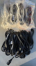Lot of 27  AC Power Cord Cable 3-Prong  Various Makers