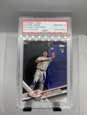 Aaron Judge Signed 2017 Topps Series 1 RC (GEM MT 10)