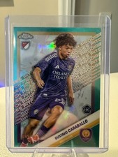 Gustavo Caraballo (Orlando City) 2025 Topps MLS Chrome PP Numbered /199