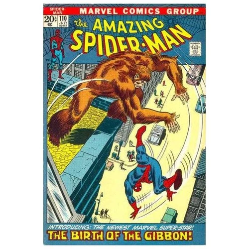 Amazing Spider-Man #110 - 1963 series Marvel comics VG [b%