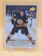 25-26 UPPER DECK SERIES 2 - FREDERIC BRUNET YOUNG GUNS High Gloss 10/10