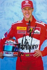 MICHAEL SCHUMACHER Original Autogramm signiertes Foto Formel 1