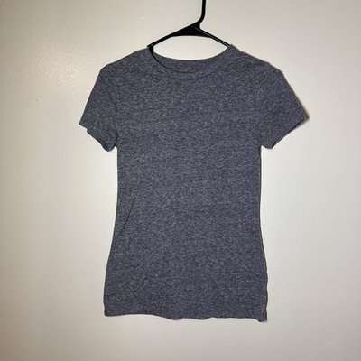 Mossimo Women s Gray Heathered Short Sleeve Size XS