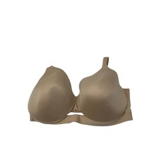 Cacique Lightly Lined Full Coverage Bra Beige T-Shirt Everyday Womens Size 42G