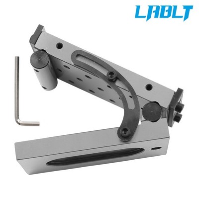 LABLT 3-1/4''×6''×1-7/8'' Sine Plate Kit 5'' Roll Distance 1/4''-20 Tapped Holes