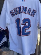 Texas Rangers  Majestic Authentic  Cool Base Guzman #12 Size 54-new With Tags