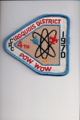 1970 CAC Iroquois District Pow Wow patch