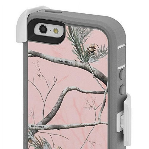 OtterBox for iPhone 5 / 5s Case Defender Series Cover RealTree Pink w/ CLIP NEW - Picture 2 of 3