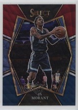 2021-22 Panini Select Premier Level Tri-Color Prizm Ja Morant #125 1d0h