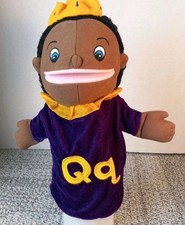 Lakeshore Learning Alphabet Hand Puppet Plush Letter Q Queen Homeschooling