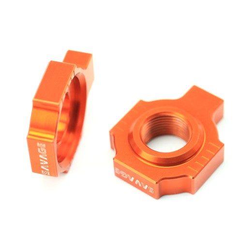CNC Chain Adjuster Blocks For SXS 125 250 450 540 SX 85 150 380 400 520 525 EXC - Picture 6 of 6