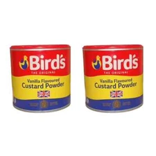 2 Pack 300G- Bird's Original Custard Powder Vanilla Flavored Custard Mix