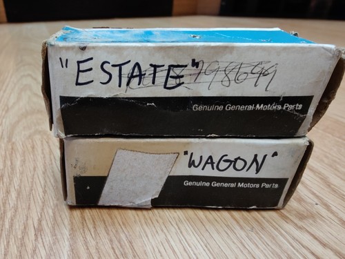 NOS Buick Estate Wagon Emblem Set OEM GM 1970 1971 1972 1973 Nameplate 70 71 72 - Picture 11 of 11