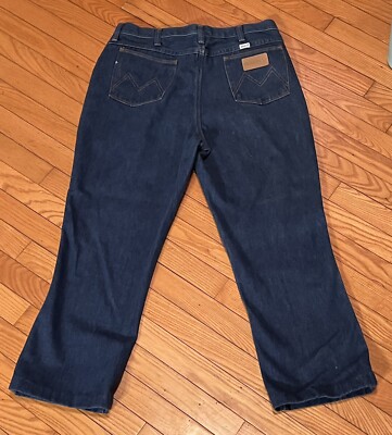 VINTAGE 60 S MAVERICK BLUE BELL DENIM JEANS 36X26 MADE IN THE USA