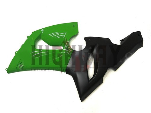 Fairings For Kawasaki Ninja ZX6R ZX-6R 636 05 2006 ABS Kit Bodywork Green Black - Picture 4 of 6