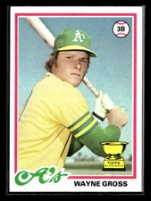 1978 Topps #139 Wayne Gross - NM/MT+ Set Break!