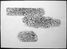 ANTONIO SANFILIPPO   litografia del 1971 titolata  ''COMPOSIZIONE'' (Ns. rif,20)