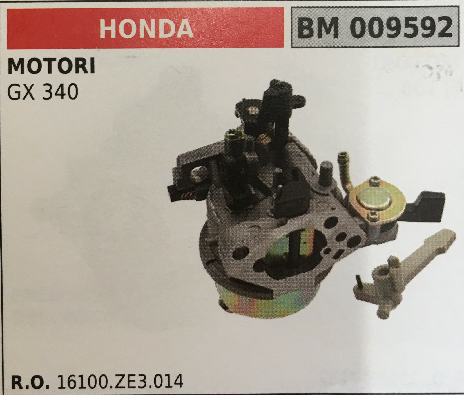 Fornitura Carburatori Brumar BM009592 per Motori Honda GX 340